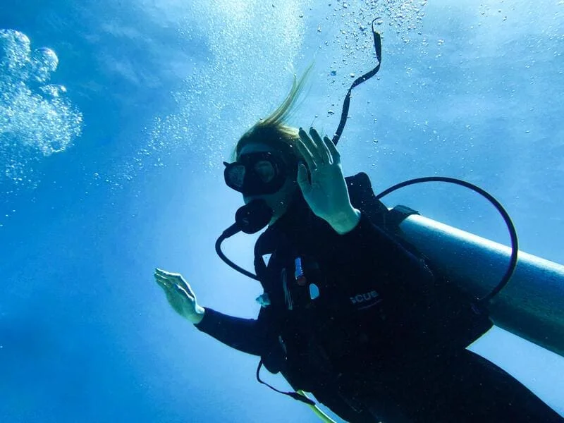 Hand signals in scuba diving the universal language under the sea